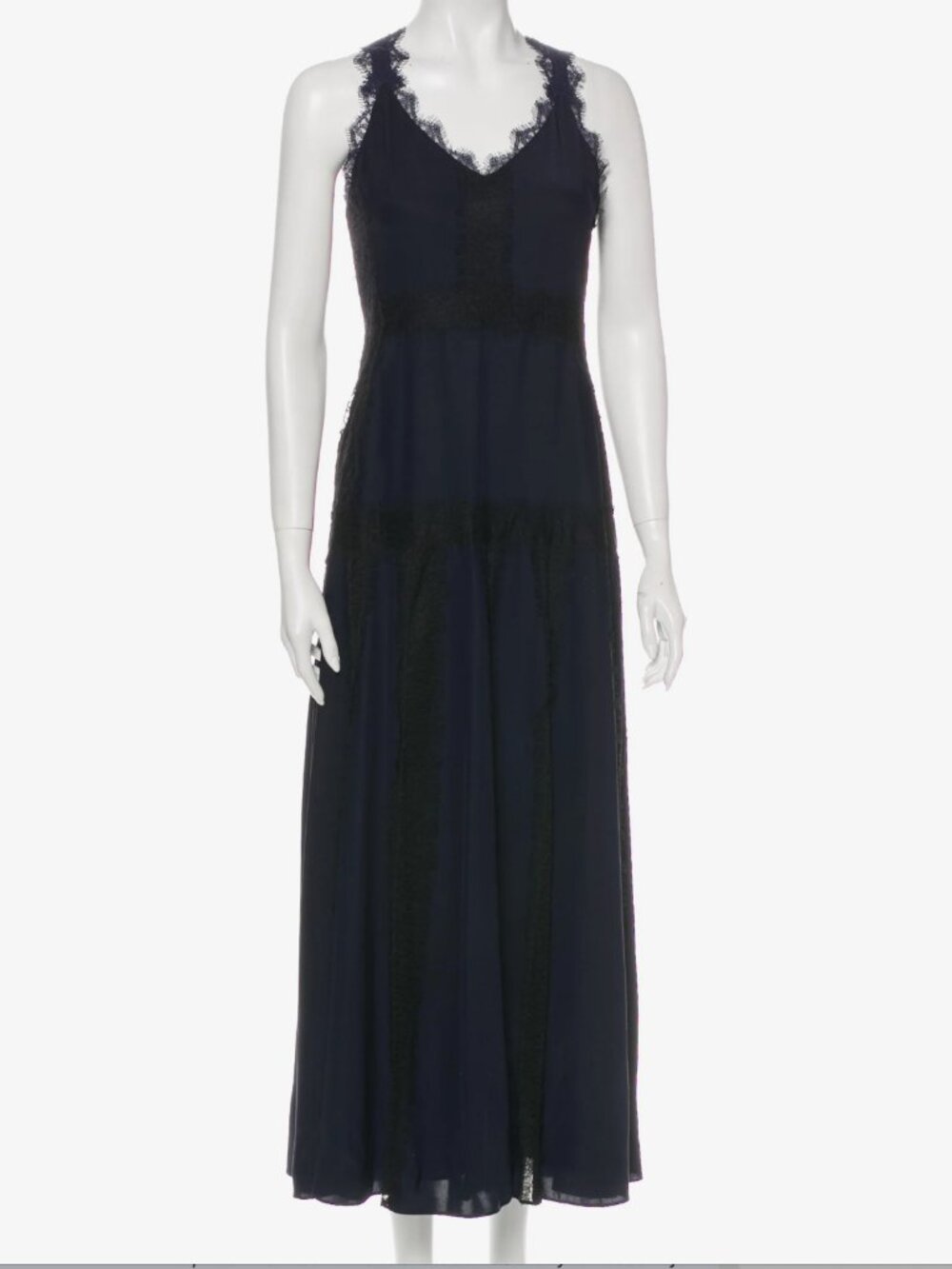 La Ligne Silk Long Dress Size: S | US 4